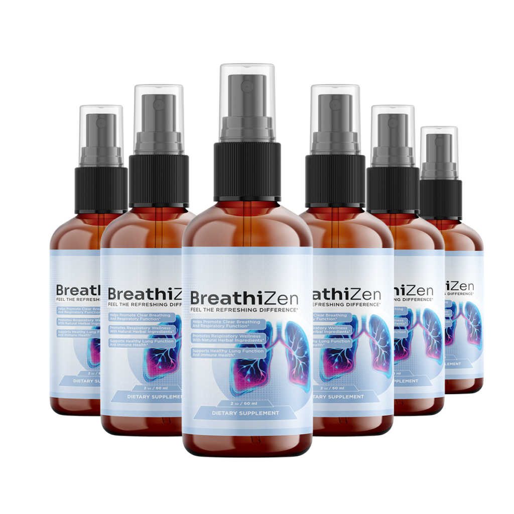 BreathiZen™ 6 bottles — best value respiratory support